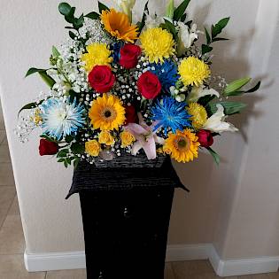 Decoración con Flores/Decoration with Flowers