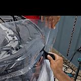 Instalación de vinilo en lamparas