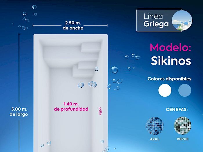 Glup Instalación de Piscinas en Panamá Modelos