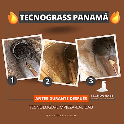 TECNOGRASS PANAMÁ | Extracción de grasa en ductos y chimeneas