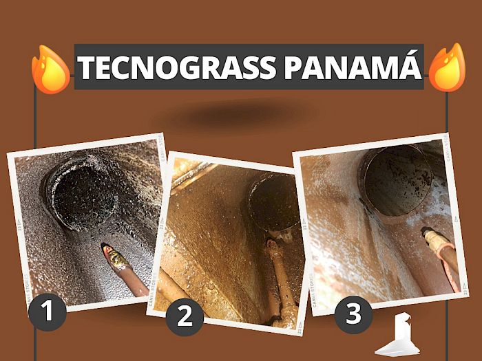 TECNOGRASS PANAMÁ | Extracción de grasa en ductos y chimeneas Galería