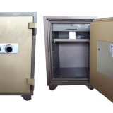 CAJA FUERTE DE ALTA SEGURIDAD CONTRA INCENDIO CON COMBINACIÒN Y LLAVE DE PUNTOS